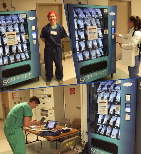 Автоматы с униформой для врачей